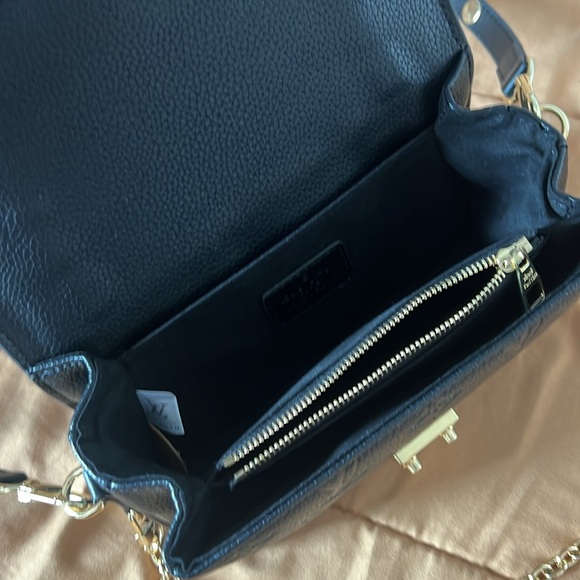 Black Bag & Matching Key Chain Card Holder - Picture 3 of 6